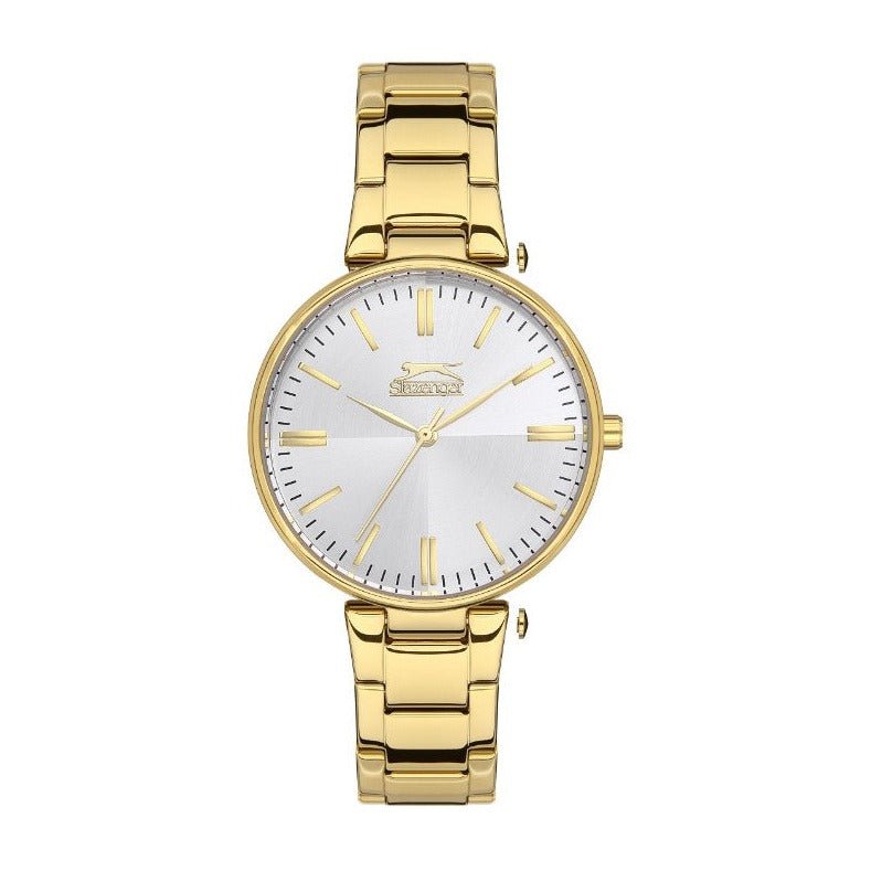 Slazenger SL.09.2122.3.05 Ladies Stainless Steel Watch Silver - Zamana.pk