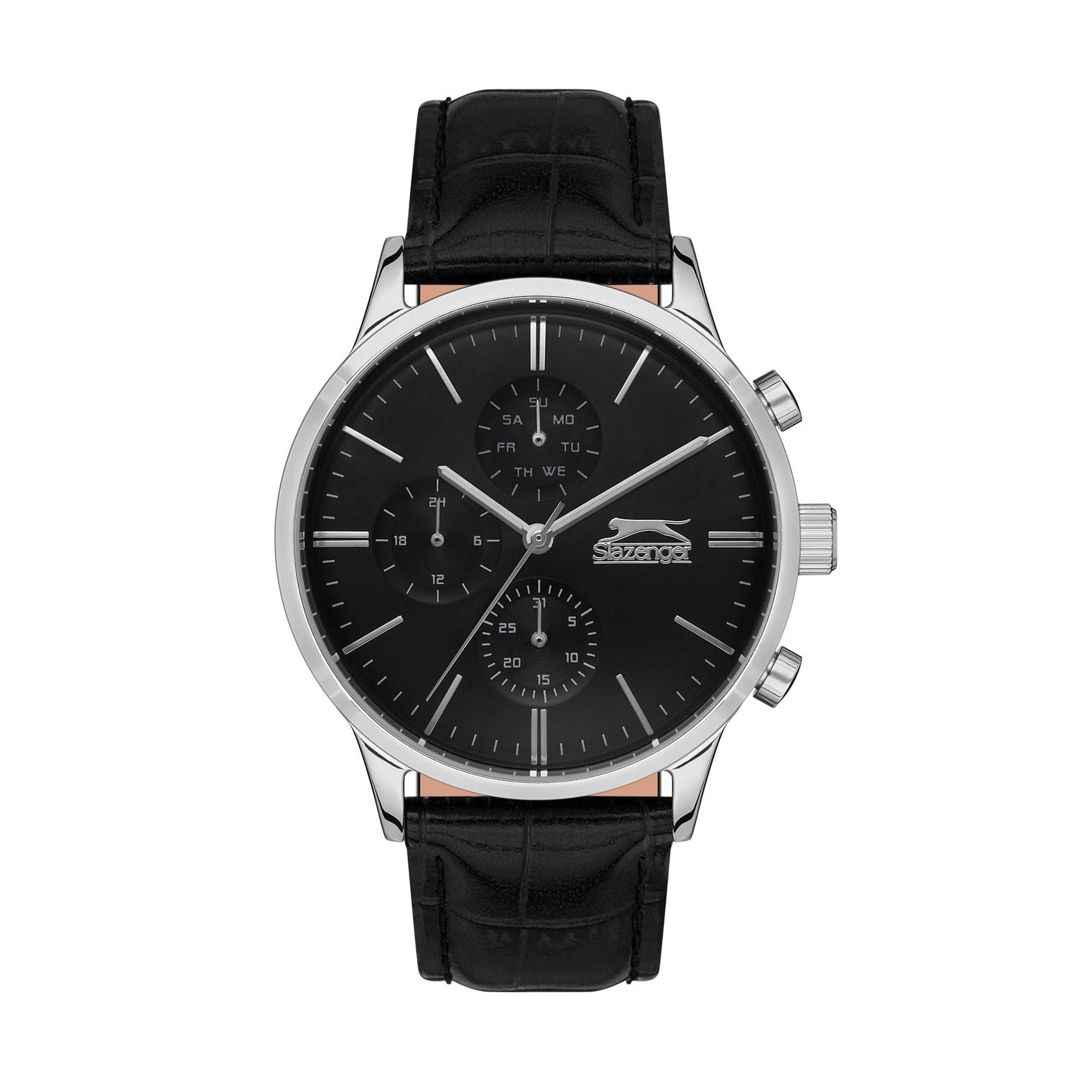 Slazenger SL.09.2124.2.01Gents Leather Strap Watch - Zamana.pk Main image