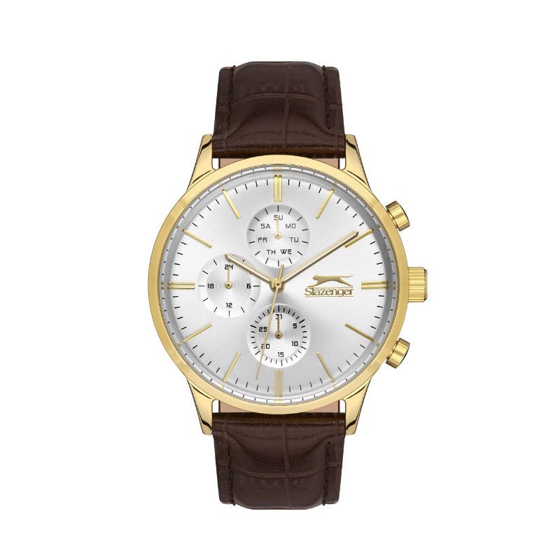 Slazenger SL.09.2124.2.02 Gents Stainless Steel Watch Silver - Zamana.pk