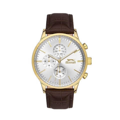 Slazenger SL.09.2124.2.02 Gents Stainless Steel Watch Silver - Zamana.pk
