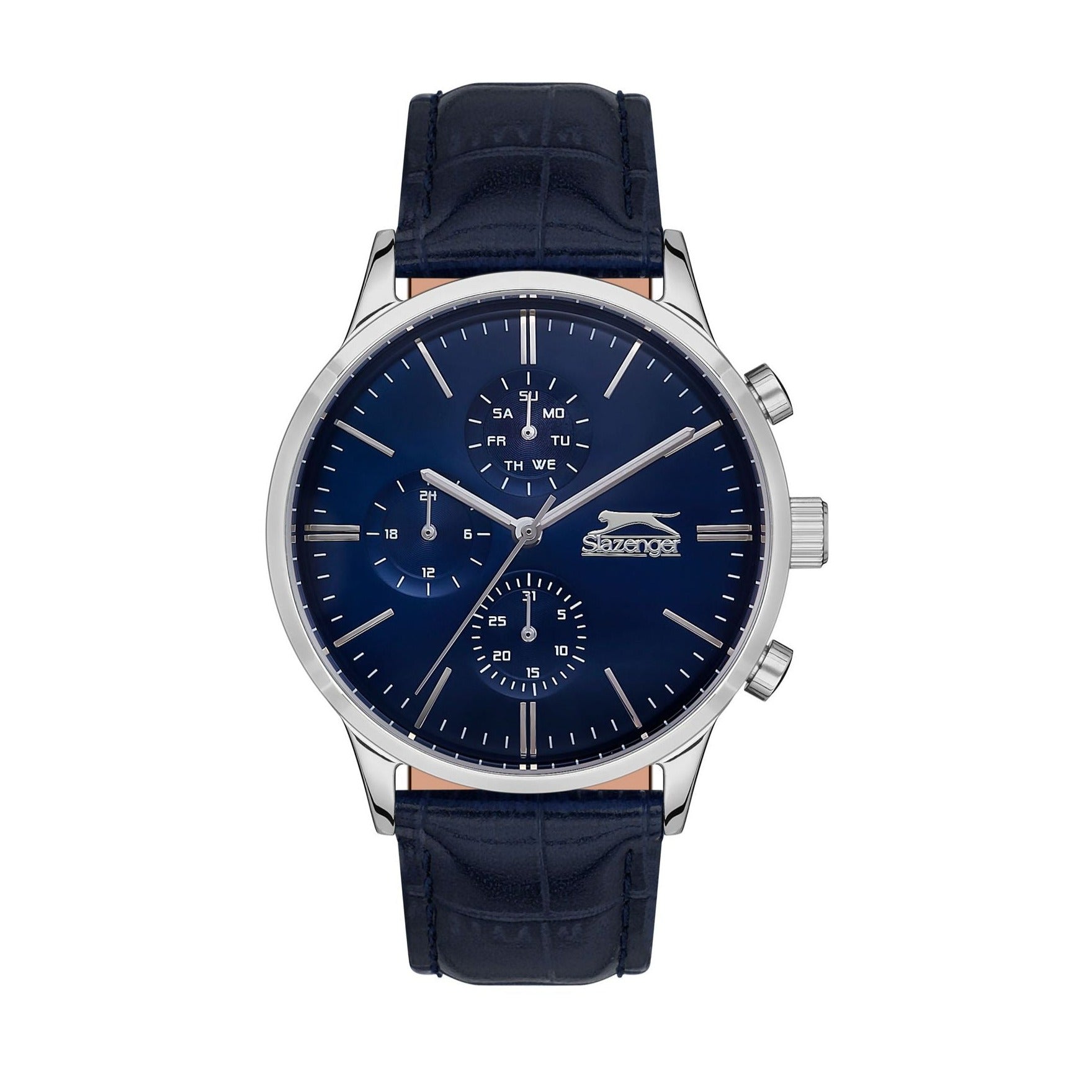 Slazenger SL.09.2124.2.03 Gents Leather Strap Watch - Zamana.pk Main image