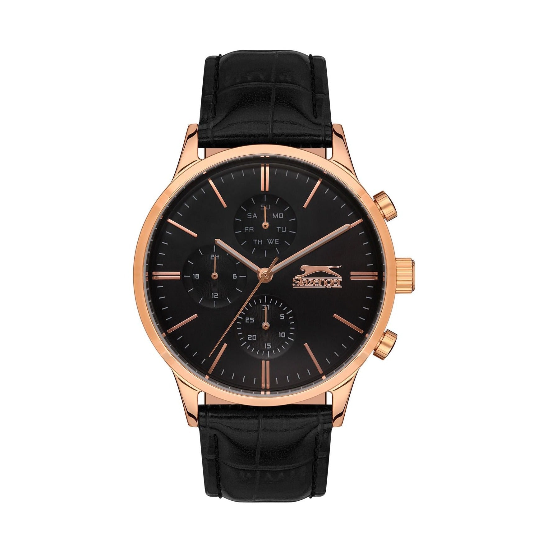 Slazenger SL.09.2124.2.04 Gents Leather Strap Watch - Zamana.pk Main image