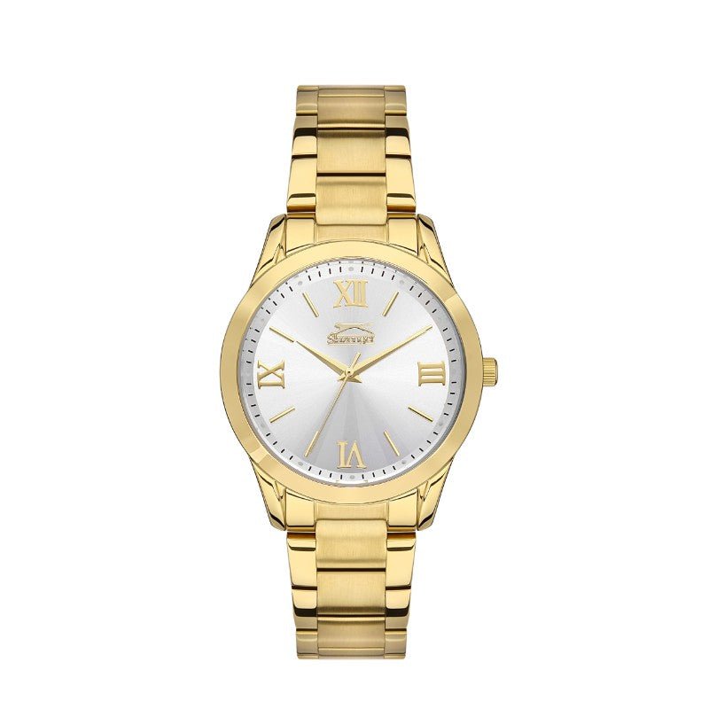 Slazenger SL.09.2132.3.03 Ladies Stainless Steel Watch Silver - Zamana.pk