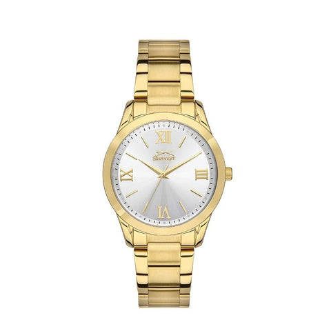 Slazenger SL.09.2132.3.03 Ladies Stainless Steel Watch Silver - Zamana.pk