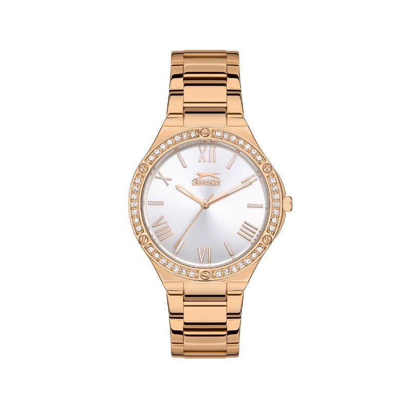 Slazenger SL.09.2141.3.02 Ladies Stainless Steel Watch Silver - Zamana.pk Main image