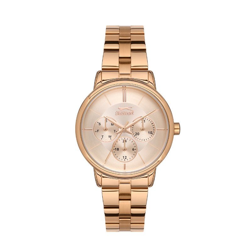 Slazenger SL.09.2145.4.04 Ladies Stainless Steel Watch Rose - Zamana.pk Main image