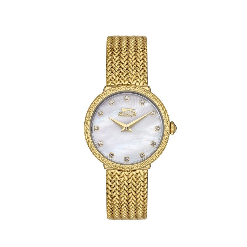 Slazenger SL.09.2148.3.04 Ladies Stainless Steel Watch Silver - Zamana.pk