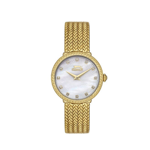 Slazenger SL.09.2148.3.04 Ladies Stainless Steel Watch Silver - Zamana.pk