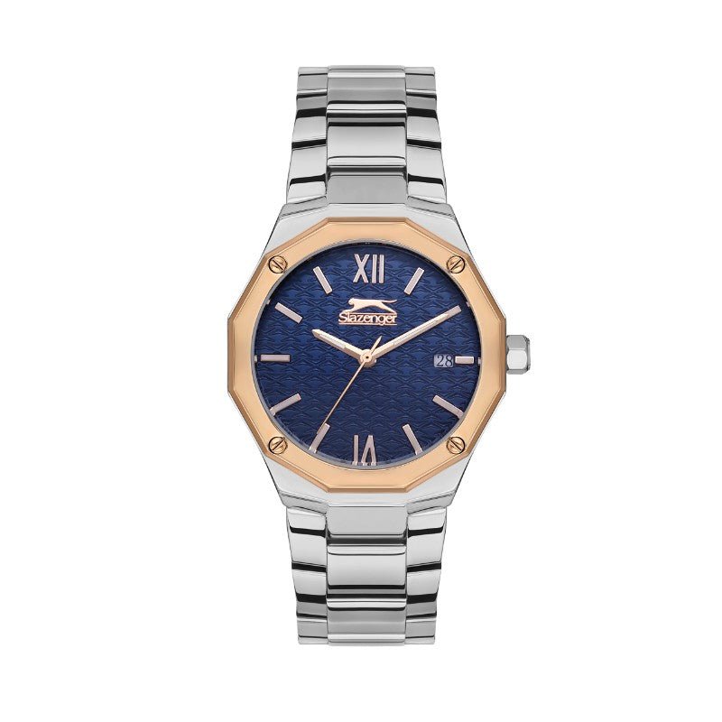 Slazenger SL.09.2149.3.05 Ladies Stainless Steel Watch Blue - Zamana.pk