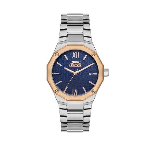 Slazenger SL.09.2149.3.05 Ladies Stainless Steel Watch Blue - Zamana.pk