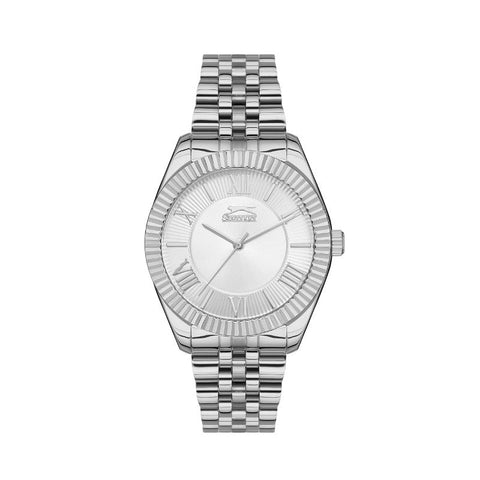 Slazenger SL.09.2150.3.01 Ladies Stainless Steel Watch Silver - Zamana.pk
