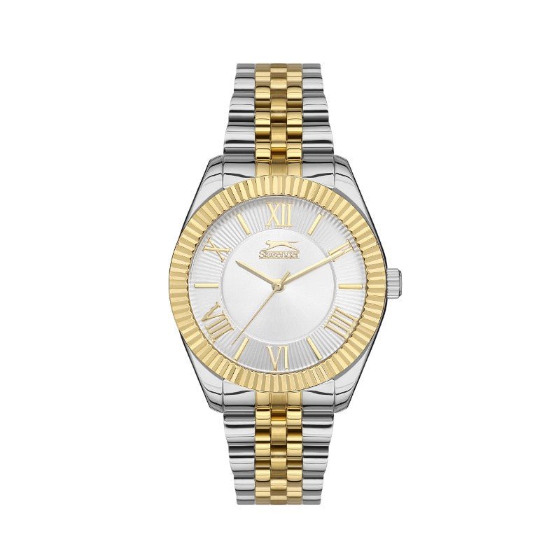Slazenger SL.09.2150.3.02 Ladies Stainless Steel Watch Silver - Zamana.pk