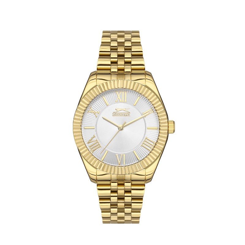 Slazenger SL.09.2150.3.03 Ladies Stainless Steel Watch Silver - Zamana.pk