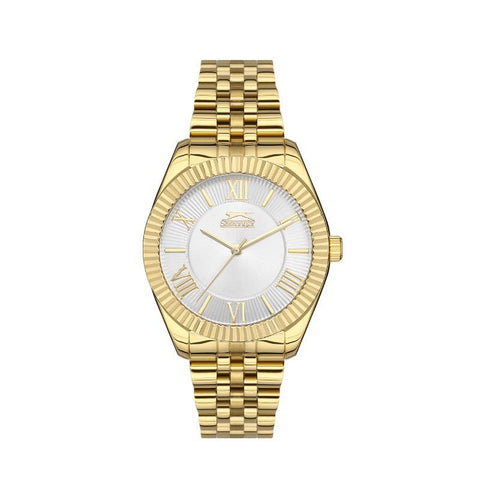 Slazenger SL.09.2150.3.03 Ladies Stainless Steel Watch Silver - Zamana.pk