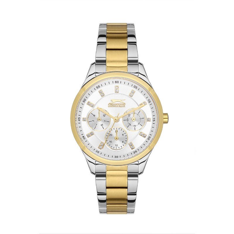 Slazenger SL.09.2151.4.05 Ladies Stainless Steel Watch Silver - Zamana.pk