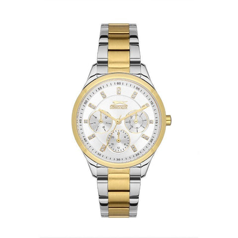 Slazenger SL.09.2151.4.05 Ladies Stainless Steel Watch Silver - Zamana.pk