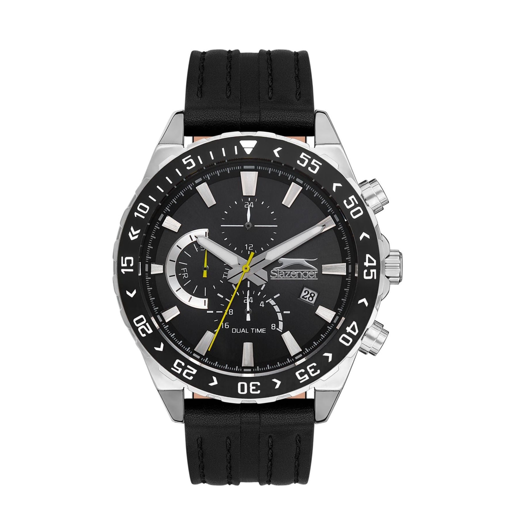 Slazenger SL.09.2152.2.01 Gents Leather Strap Watch - Zamana.pk