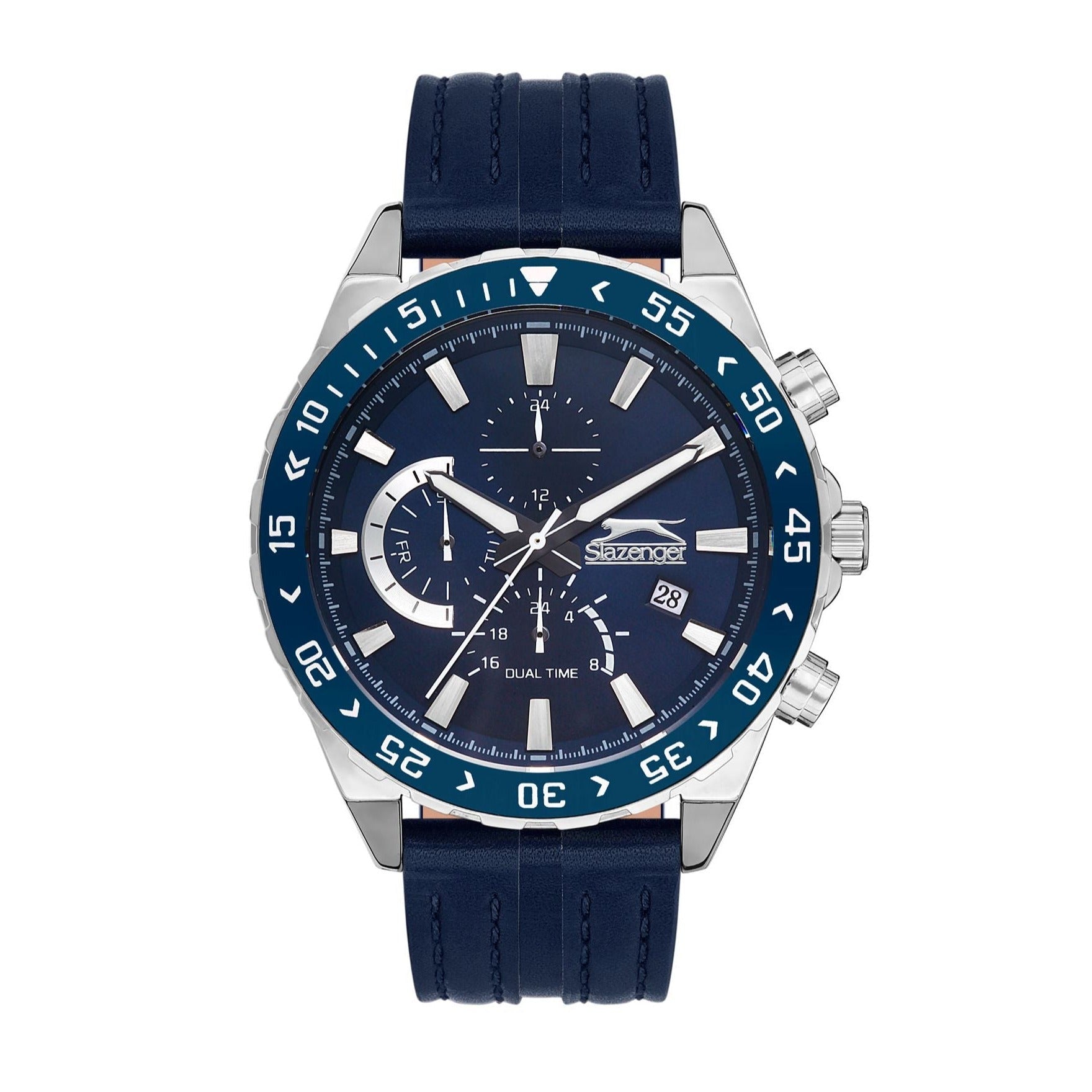 Slazenger SL.09.2152.2.02 Gents Leather Strap Watch - Zamana.pk Main image