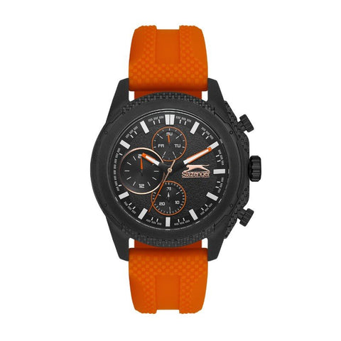 Slazenger SL.09.2153.2.02 Gents Stainless Steel Watch Black - Zamana.pk