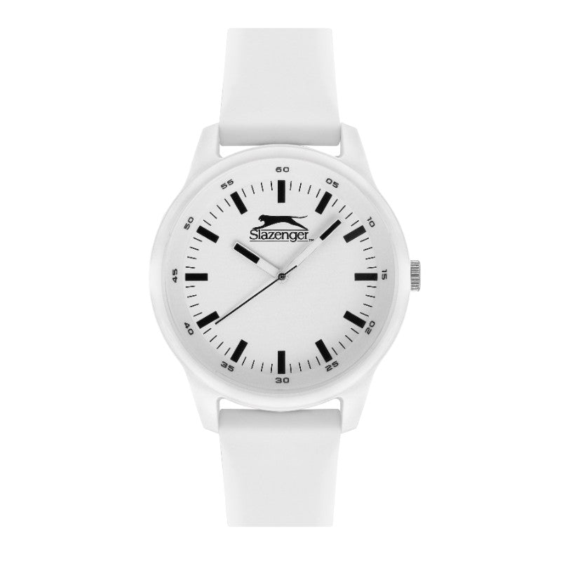 Slazenger SL.09.6368.1.01 Gents Stainless Steel Watch White - Zamana.pk Main image