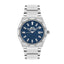 Slazenger SL.9.2143.1.05 Quartz Male Metal Silver Band Blue Dial Watch - Zamana.pk