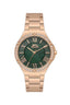 Slazenger SL.9.2225.3.04 Quartz Female Metal Rose Gold Band Green Dial Watch - Zamana.pk