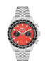 Slazenger SL.9.2248.2.05 Quartz Male Metal Silver Band Red Dial Watch - Zamana.pk