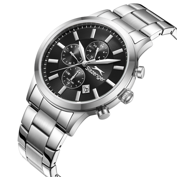 Slazenger SL.9.2264.2.05 Men's Stainless Steel Bracelet & Clasp Detail - Zamana