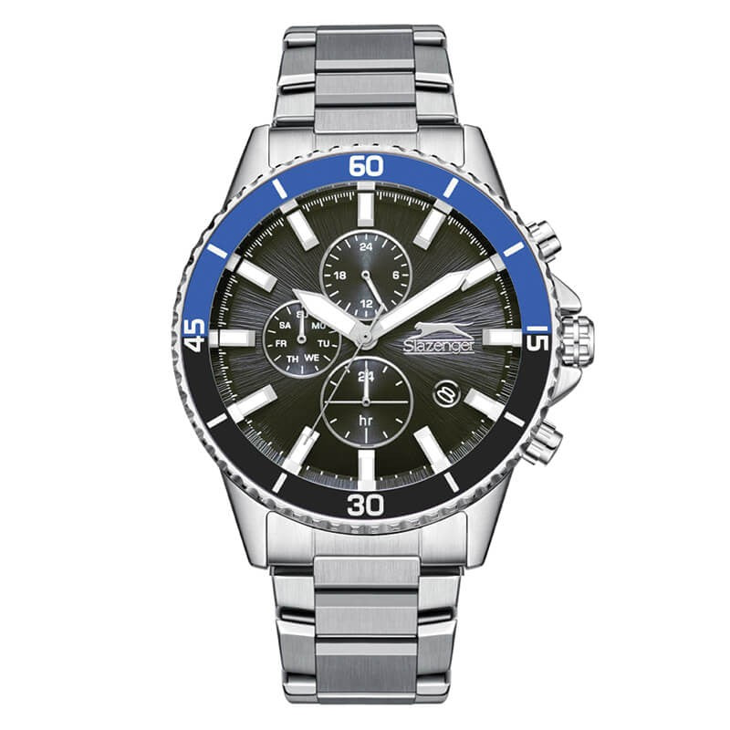 Slazenger - SL.9.2410.2.05 - Stainless Steel Multifunction Watch For Men's Main image