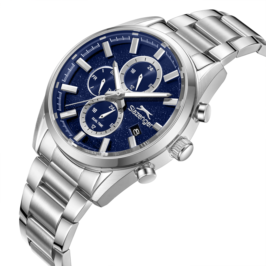 Slazenger SL.9.2515.2.02 Men's Stainless Steel Bracelet & Clasp Detail - Zamana