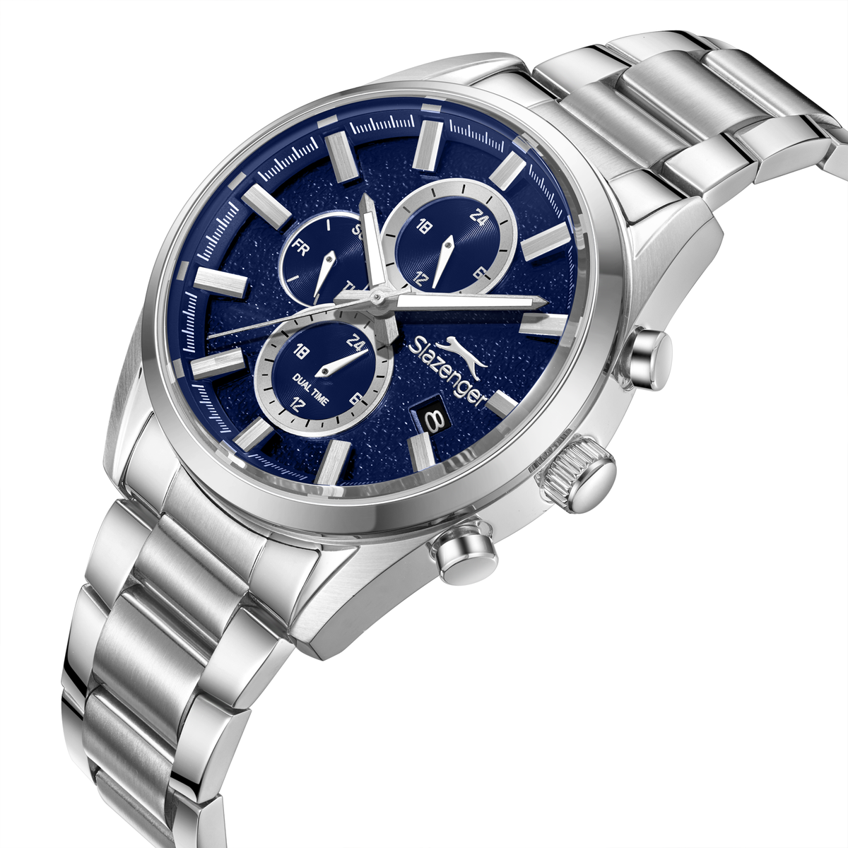 Slazenger SL.9.2515.2.02 Men's Stainless Steel Bracelet & Clasp Detail - Zamana