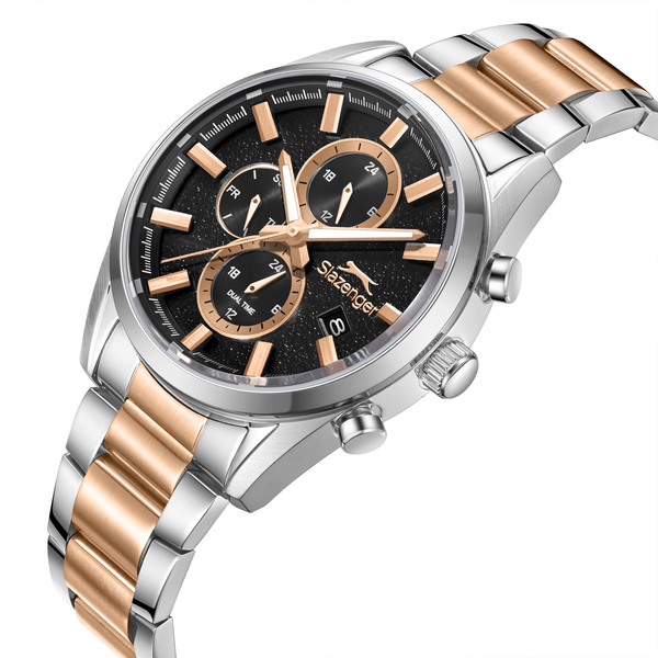 Slazenger SL.9.2515.2.04 Men's Metal Strap & Clasp Detail - Zamana