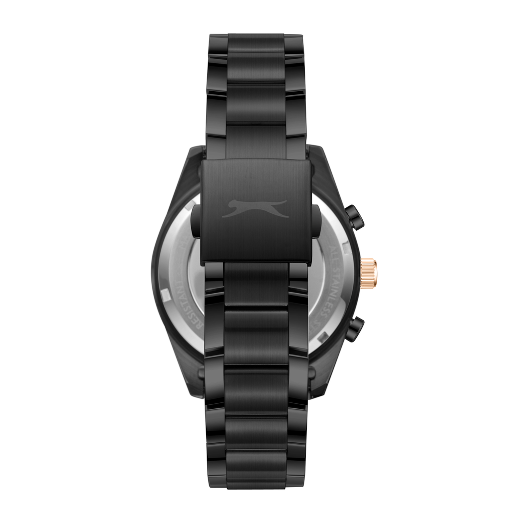 Slazenger SL.9.2515.2.06 Men's Dark Blue Dial Stainless Steel Bracelet Watch - Photo 4 - Zamana