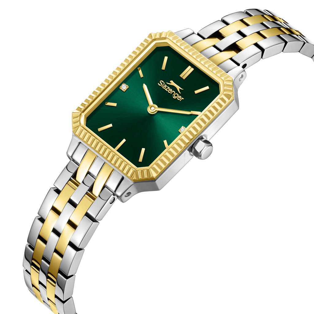 Slazenger SL.9.2620.3.270 Women's Metal Strap & Clasp Detail - Zamana