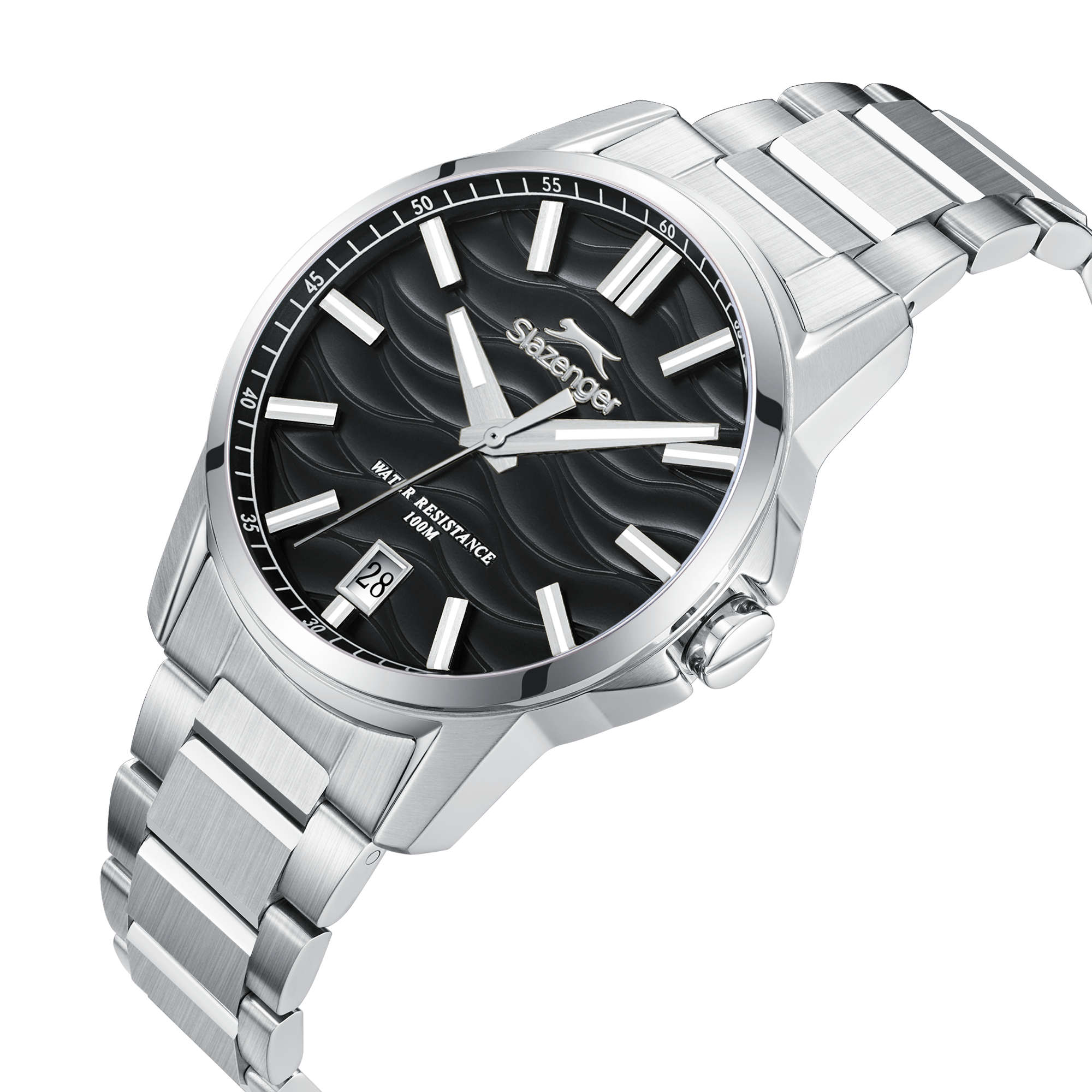 Slazenger SL.9.2623.1.350 Stainless Steel Bracelet & Clasp Detail - Zamana