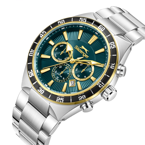 Slazenger SL.9.2624.2.270 Stainless Steel Bracelet & Clasp Detail - Zamana