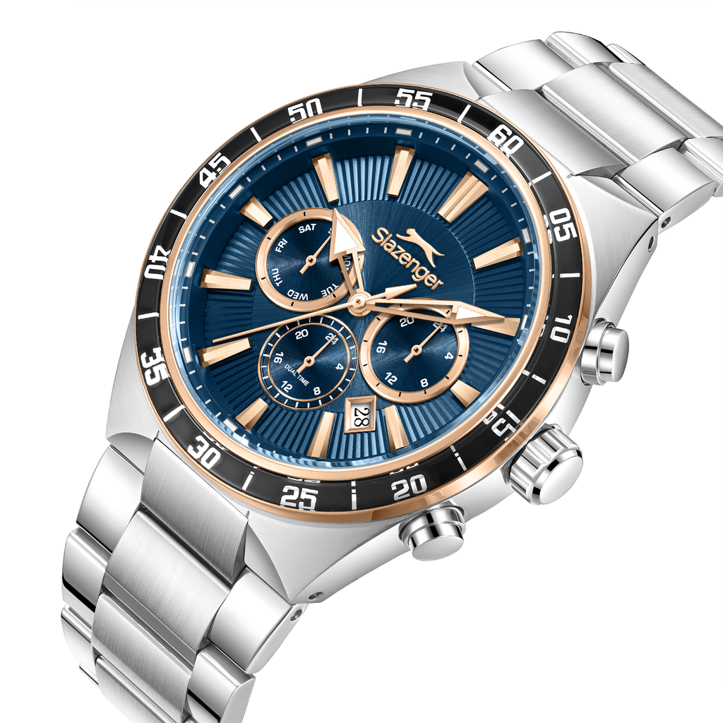 Slazenger SL.9.2624.2.590 Stainless Steel Bracelet & Clasp Detail - Zamana