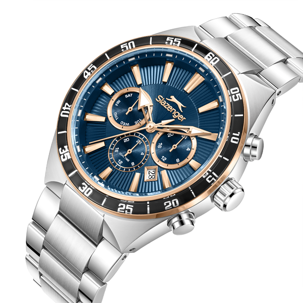 Slazenger SL.9.2624.2.590 Stainless Steel Bracelet & Clasp Detail - Zamana