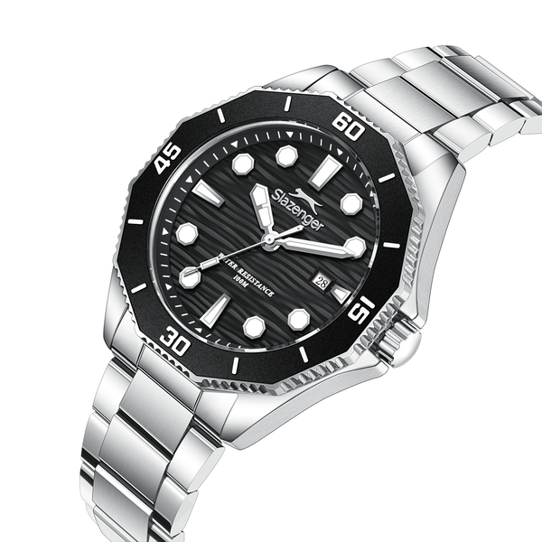 Slazenger SL.9.2628.1.350 Stainless Steel Bracelet & Clasp Detail - Zamana