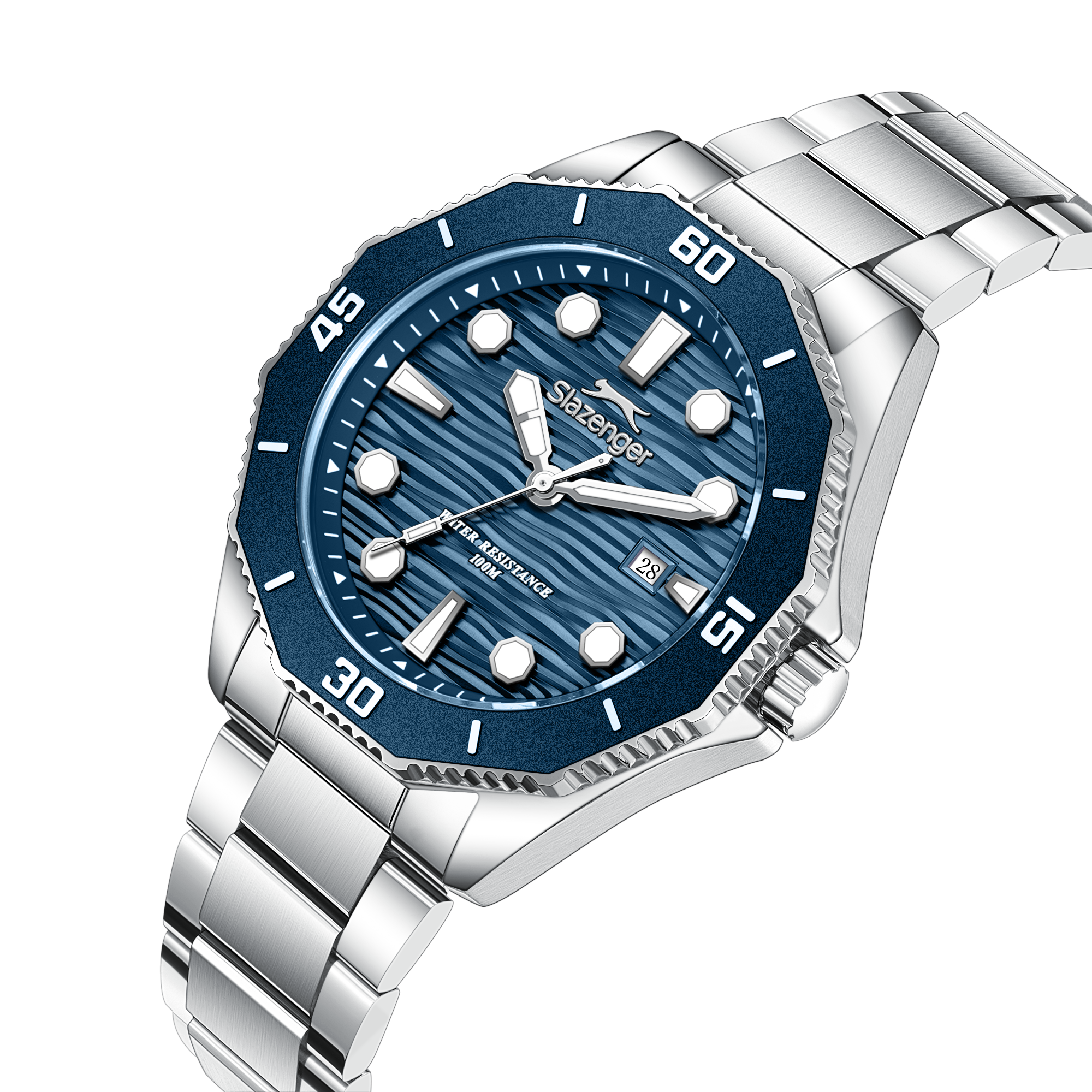 Slazenger SL.9.2628.1.390 Stainless Steel Bracelet & Clasp Detail - Zamana