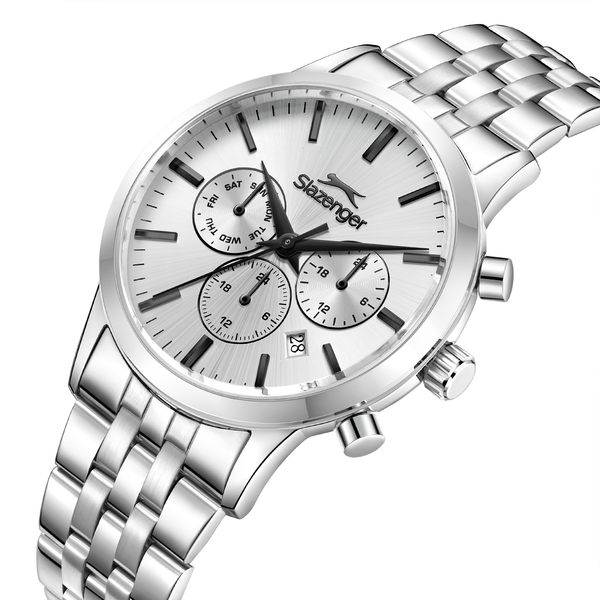 Slazenger SL.9.2630.2.330 Stainless Steel Bracelet & Clasp Detail - Zamana