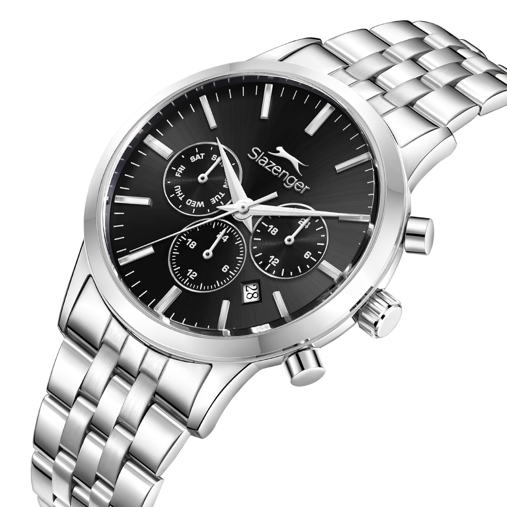 Slazenger SL.9.2630.2.350 Stainless Steel Bracelet & Clasp Detail - Zamana