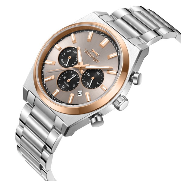 Slazenger SL.9.2631.2.560 Men's Stainless Steel Bracelet & Clasp Detail - Zamana