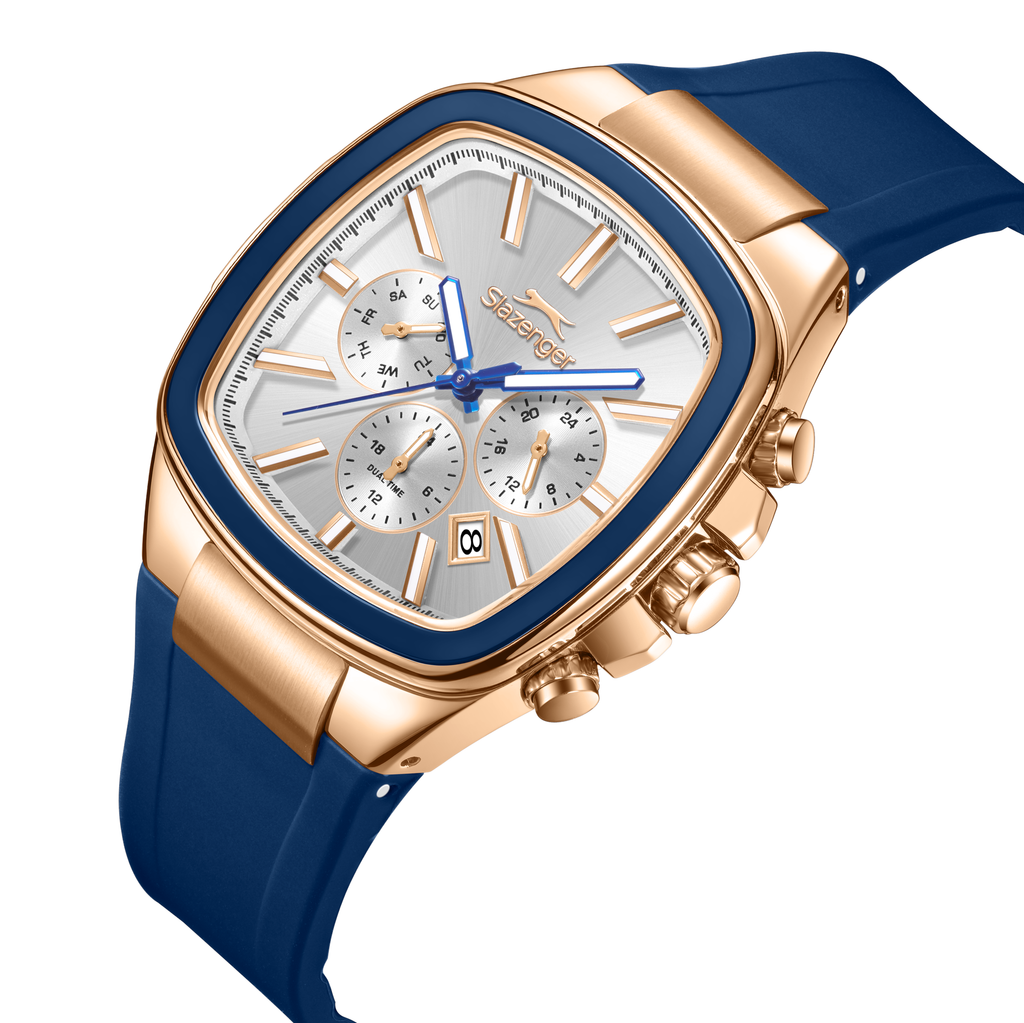 Slazenger SL.9.2643.2.439 Stainless Steel Case & Strap Detail - Zamana