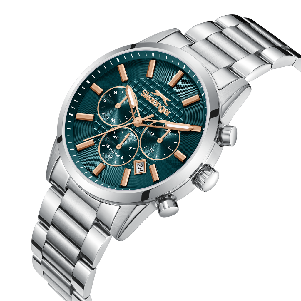 Slazenger SL.9.2648.2.370 Stainless Steel Bracelet & Clasp Detail - Zamana
