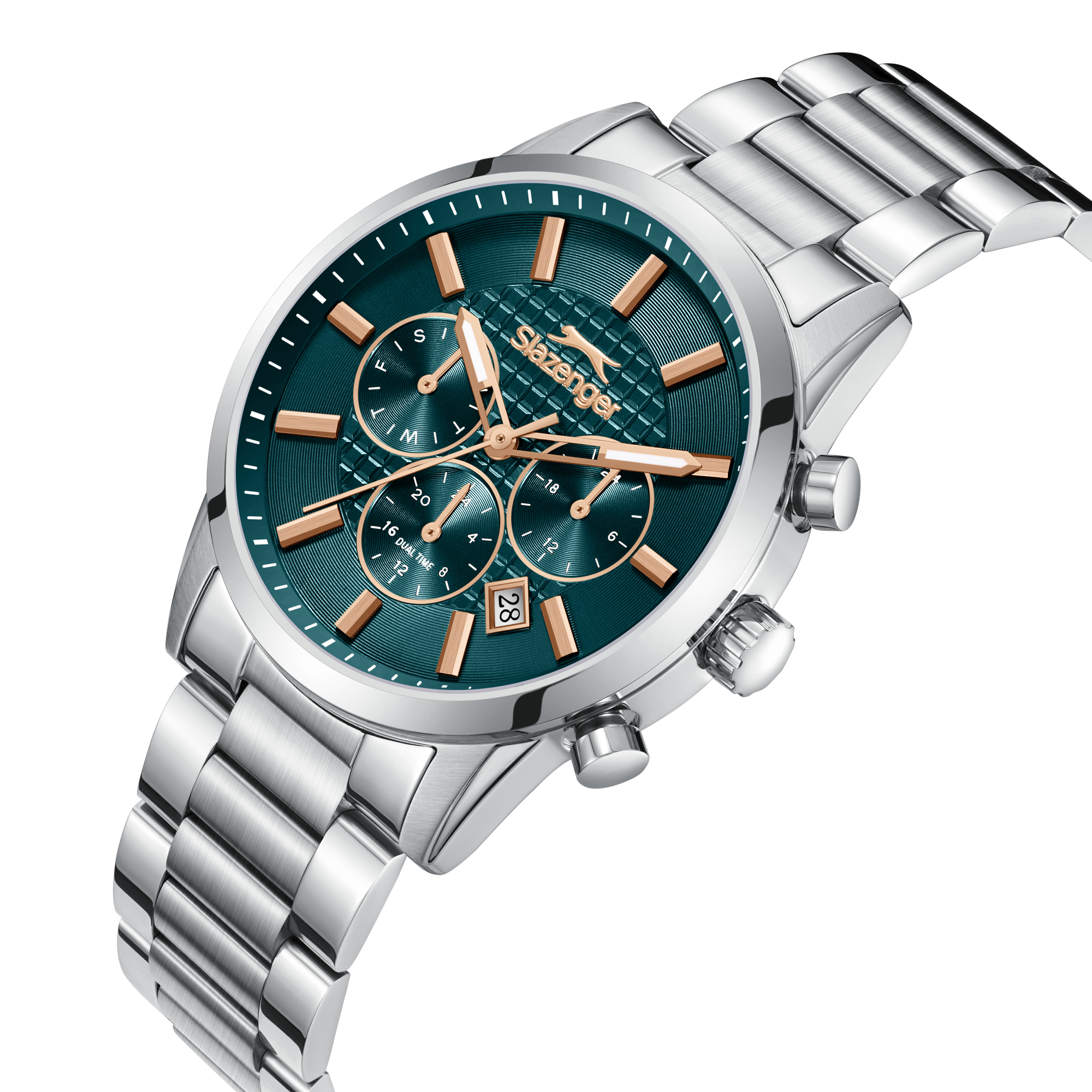 Slazenger SL.9.2648.2.370 Stainless Steel Bracelet & Clasp Detail - Zamana