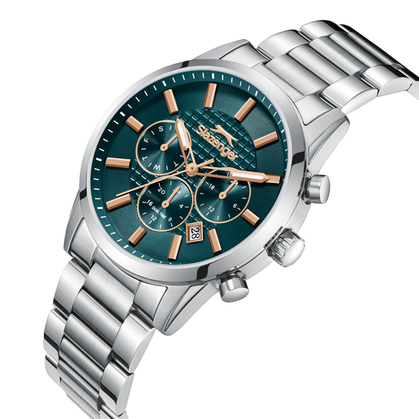 Slazenger SL.9.2648.2.370 Stainless Steel Bracelet & Clasp Detail - Zamana