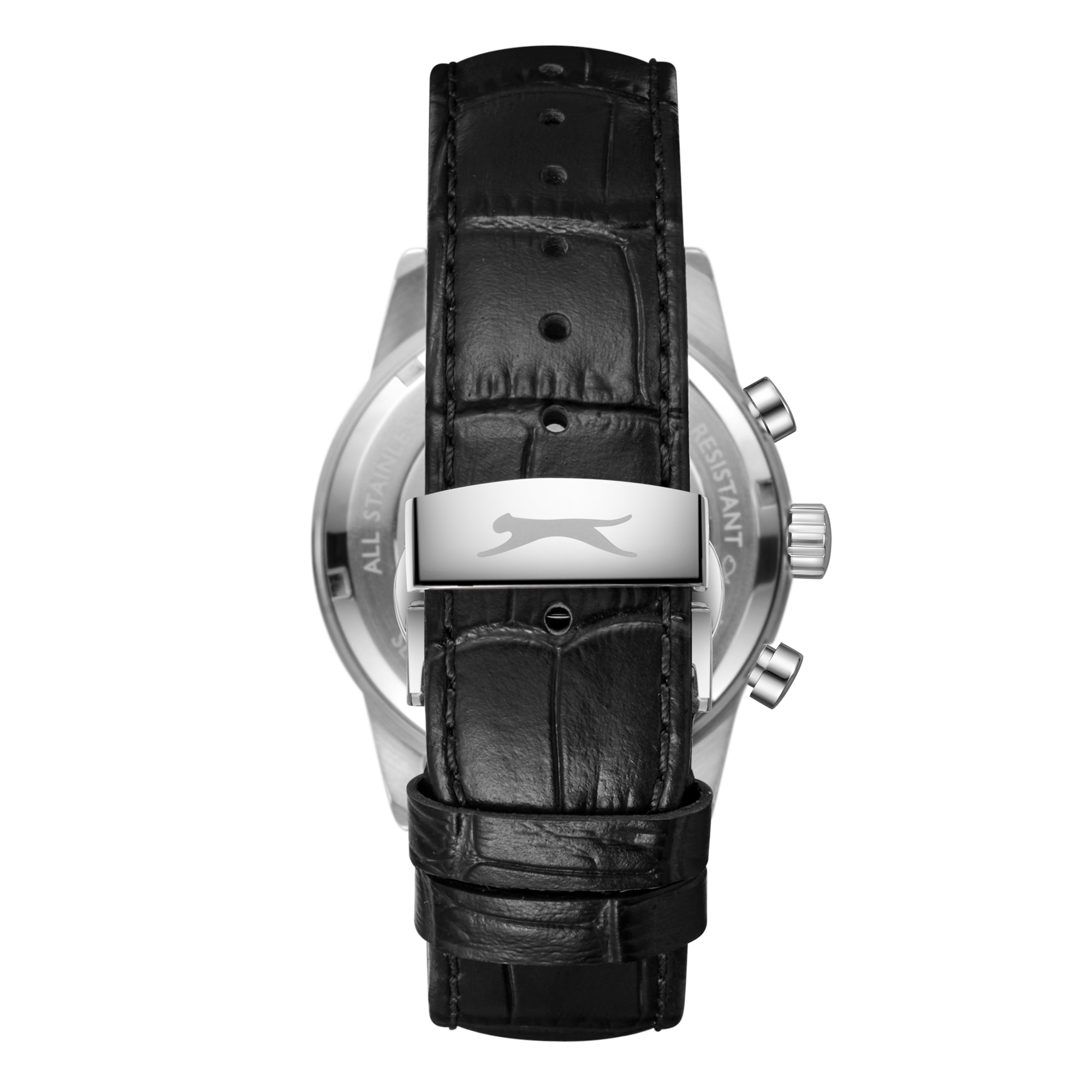 Slazenger SL.9.2649.2.351 Men's Black Dial Leather Strap Watch - Photo 4 - Zamana