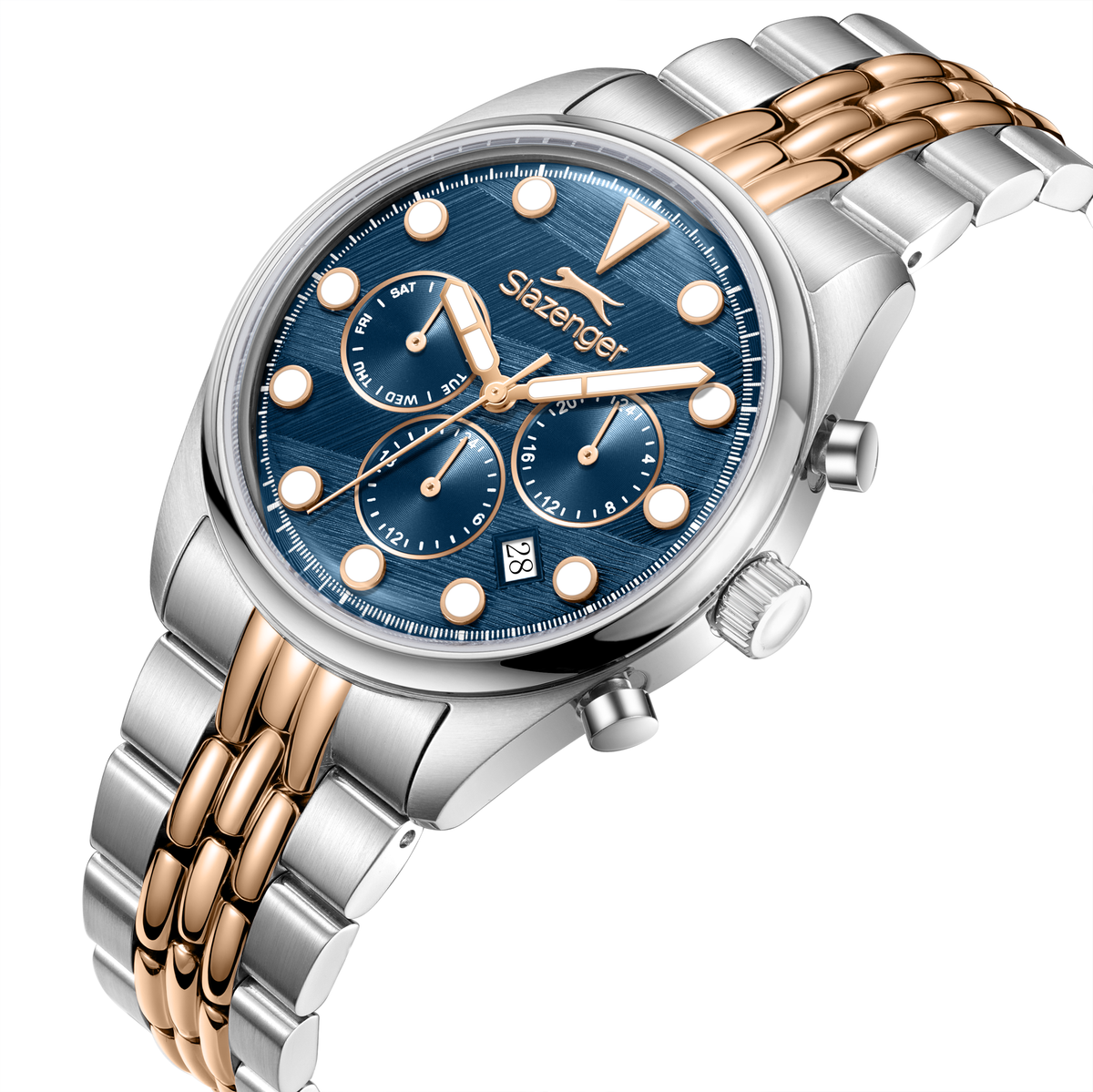 Slazenger SL.9.2652.2.590 Men's Stainless Steel Bracelet & Clasp Detail - Zamana