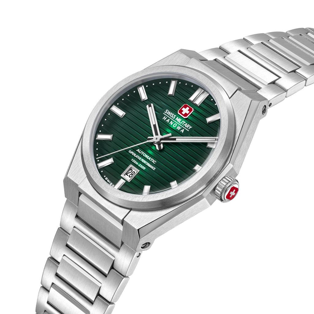 Swiss Military Hanowa SMWGL0006902 Stainless Steel Bracelet & Clasp Detail - Zamana